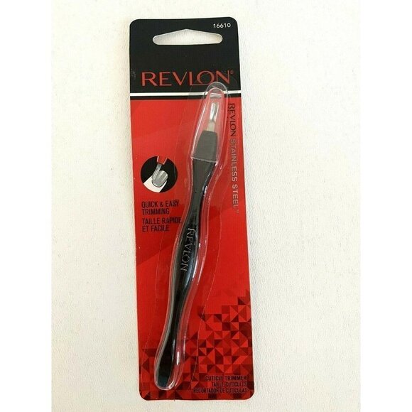 Revlon Stainless Steel Cuticle Trimmer with Cap New - Picture 1 of 2